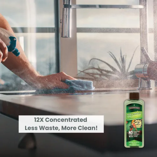 Vista 5 de Melaleuca Tough & Tender - Limpiador multiusos de 12 unidades, 8 onzas líquidas, fórmula superconcentrada a base de plantas para la limpieza diaria