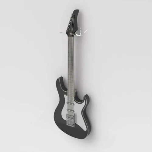 Vista 7 de LEILIN Colgador de pared para guitarra, 2 piezas, ukelele, acrílico, soporte de pared para guitarra, violín, banjo, transparente