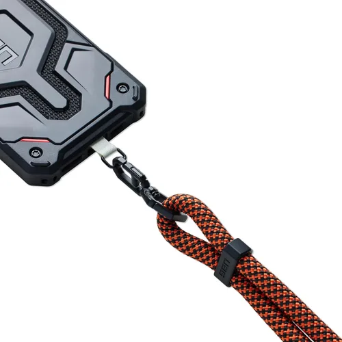 Vista 9 de URBAN ARMOR GEAR UAG - Funda diseñada para iPhone 15 Pro, 6.1 pulgadas, compatible con MagSafe Bundle con cordón cruzado UAG para teléfono civil