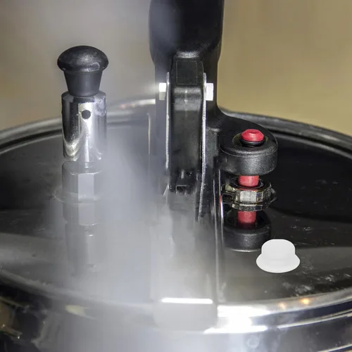 Vista 5 de BESTOYARD 10pcs Pressure Cooker Valve Gaskets Silicone Liners for Float Valves Replacement, Semi- Small Sealing Pads Compatible Electric Pressure