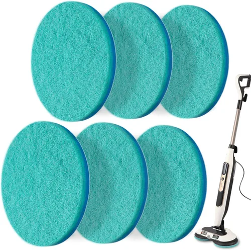 Frescares S7001 Almohadillas mejoradas para trapeador de vapor y fregado Shrak, S8201 S8001 S7000 S7201 S7000AMZ S7005 S7020 S7001C todo en uno verde