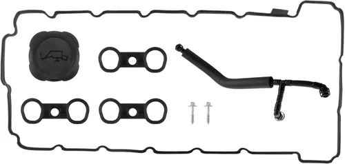 Vista 7 de Boxi cubierta de la válvula con válvula PCV, Junta y tornillos. Se adapta a 3.0L BMW 2008 – 2013 128I 2007 – 2013 328i 2007 – 2008 328 x i 2008