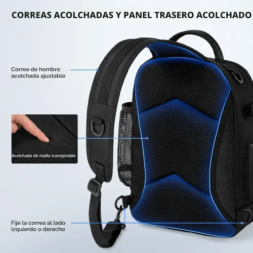 Vista 6 de KastKing Bolsa de Pesca con Eslinga BaitSpace, Mochila de Pesca con Soporte para Caña y Bebidas, Bolsa de Aparejos para Equipo de Pesca