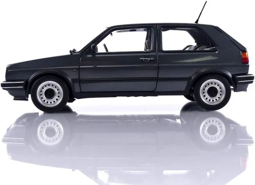 Vista 2 de Norev 1:18 VW Golf CL 1988 - Gris Metálico