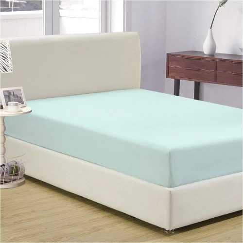 Vista 20 de Sábana bajera ajustable de color burdeos, 1 pieza, con bolsillo extra profundo, se adapta a colchones de 45,7 a 21.2 in en todo elástico de calidad
