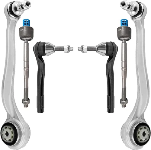 Vista 273 de Detroit Axle - Kit de extremo delantero RWD para Chrysler 300 Dodge Charge Challenger 2011-2019, 2 brazos de control inferiores traseros 2 rótulas