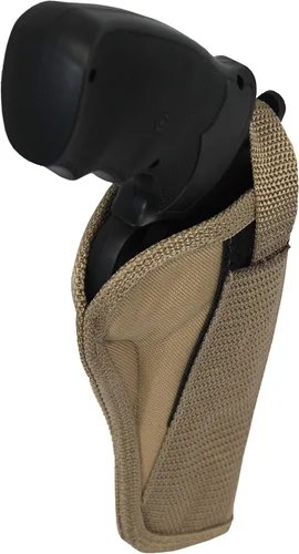 Vista 5 de Funda OWB Barsony Desert Sand para S&W 586 L-Comp 686+ 3in Izquierda