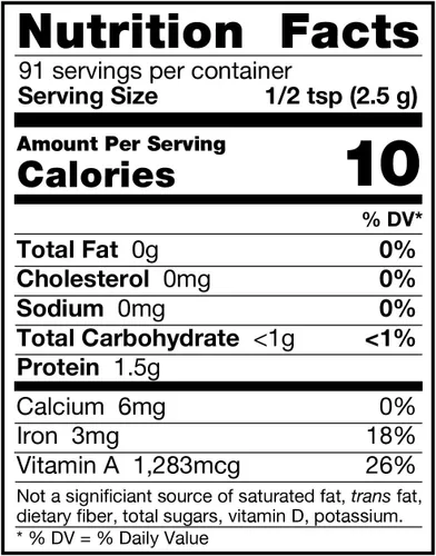 Vista 3 de Alovitox Chlorella orgánica en polvo de 8 onzas Superalimento denso en nutrientes con antioxidantes, proteínas, vitaminas C, E, complejo B