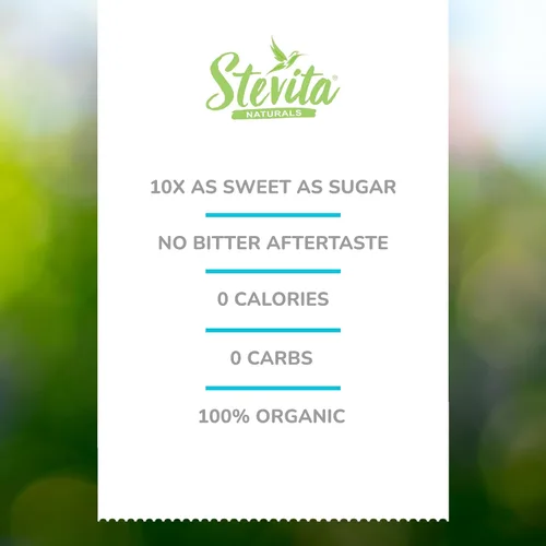 Vista 3 de Stevita Edulcorante de stevia, 16 onzas