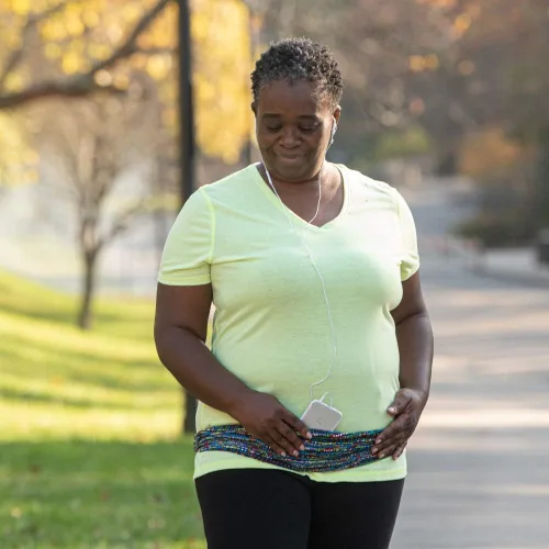 Vista 5 de BANDI Cinturón de talla grande para teléfono para correr, viajar, médico, ajuste ajustable, cómodo