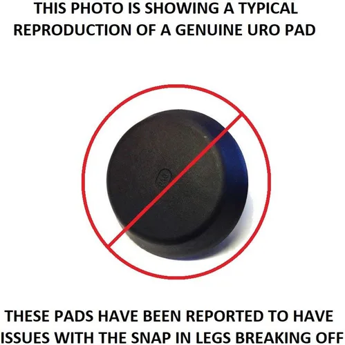 Vista 3 de Corvette Jack Puck Pads SNAP en soporte de elevación Juego de 4 almohadillas para todos los C5 C6 C7 1997 a 2019 Corvette