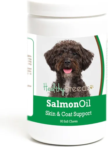 Vista 272 de Healthy Breeds Affenpinscher - Masticables suaves de aceite de salmón, 90