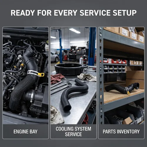 Vista 6 de 95971214 95390894 Lower Radiator Hose for Chevy Cruze 2010-2015 1.8L