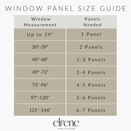 Vista 4 de Elrene Home Fashions Korena - Panel de cortina para ventana de terciopelo triturado, rústico y elegante para sala de estar o dormitorio, 52 x 84