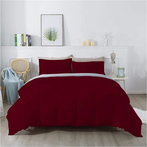 Vista 61 de 1 edredón de gran tamaño Super King (120 x 98 pulgadas), 400 GSM, 800 hilos, 100% algodón egipcio, edredón de lujo ultra suave, color gris pardo