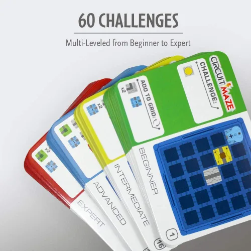 Vista 5 de ThinkFun Juego de Laberinto de Circuitos – Juguete STEM para Estimular el Cerebro Enseña Circuitos a Través de un Juego Atractivo Finalista