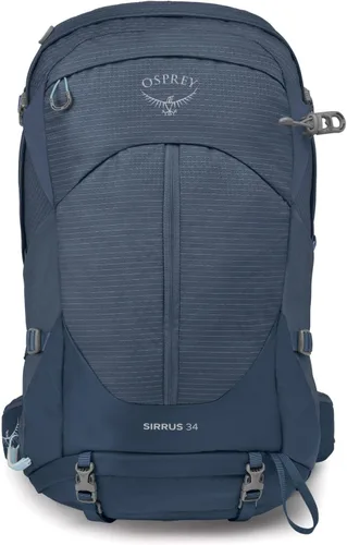 Vista 14 de Osprey Sirrus 24L Mochila de senderismo para mujer, Púrpura Elderberry/Chiru Tan
