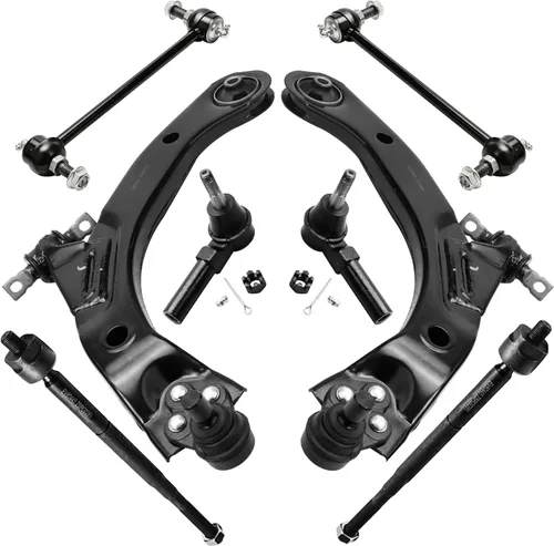 Vista 23 de Detroit Axle - Kit de suspensión frontal de 8 piezas para Chevy GMC Silverado Sierra Suburban 1500 Yukon Avalanche Cadillac Escalade brazos