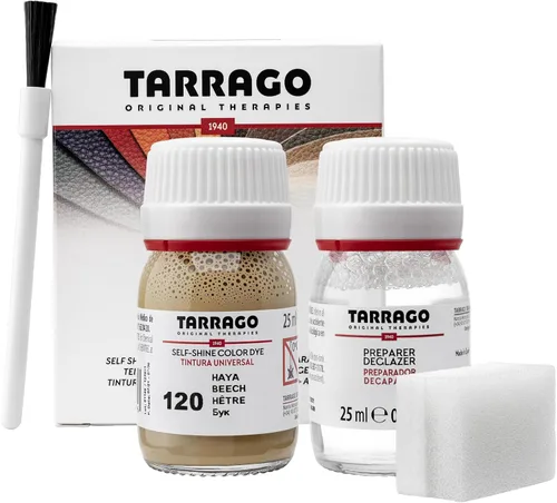 Vista 81 de Kit de Tinte para Cuero Tarrago con Desglasador y Aplicador - Restaura y Recolorea Zapatos, Botas, Bolsos, Carteras, Chaquetas y Muebles - Pigmento