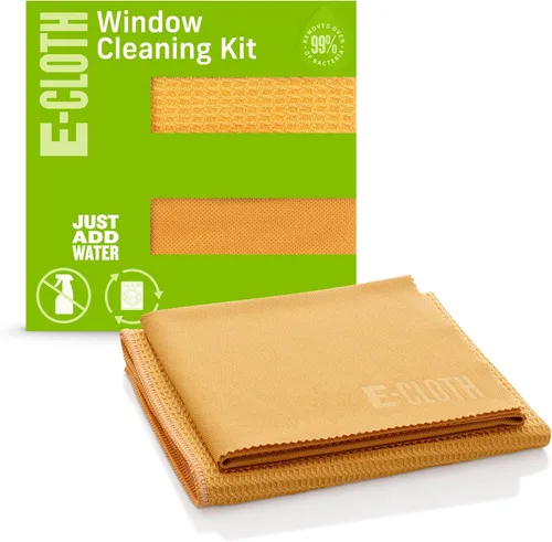 Vista 10 de E-Cloth Paño de limpieza de ventanas, embalaje ecológico, paño de limpieza de vidrio, ventanas sin rayas con solo agua, kit de toallas de microfibra