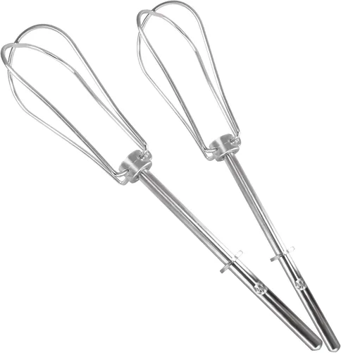 W10490648 Mezclador de mano Turbo Batidores para Mezclador Ayuda para Batidos, Mezcla de sopas, batidos, claras de huevo, Reemplaza KHM512 KHM2B