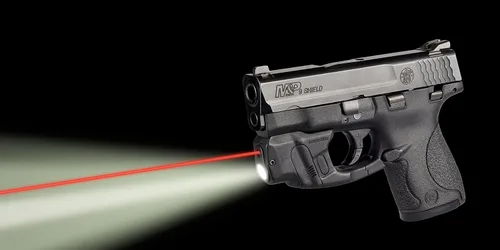 Vista 4 de LaserMax LaserMax Centerfire® Light/Láser (rojo) CF-SHIELD-C-R con GripSense para uso en Smith & Wesson Shield 0.354 in/40