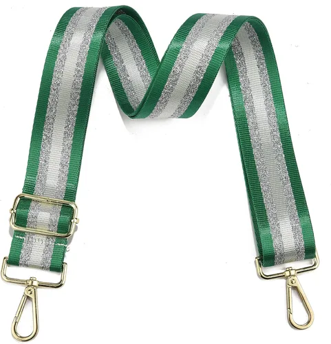 Vista 26 de LVYOUME Correa para bolso, accesorios plateados, correas anchas para bolsa, correa de hombro ajustable para bolsos