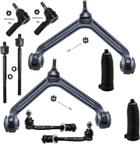 Vista 168 de Detroit Axle - Kit de suspensión delantera de 10 piezas para Ford Freestar Mercury Monterey 04-07, 2 brazos de control inferiores con rótula 4