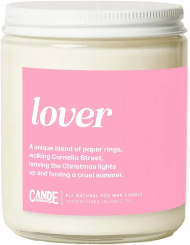 Vista 11 de CE Craft Taylor Inspired Gift – Vela perfumada de 1989 – Vela de cera de soja natural, regalos únicos para mujeres, cumpleaños, temática musical