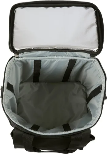Vista 5 de PICNIC TIME Cellar - Bolsa transportadora de vino y enfriador de 6 botellas, bolsa térmica acolchada aislada para viajes, bolsa portátil resistente