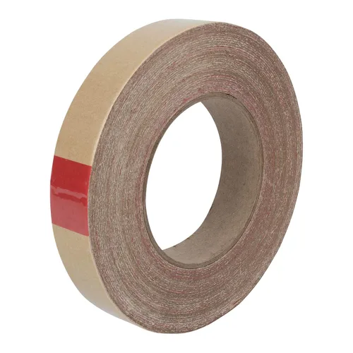 Vista 3 de HOMEeasy - Rollo de cinta adhesiva acrílica de doble cara para alfombras, 1 pulgada x 164 pies, color marrón