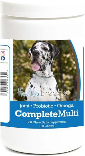 Vista 7 de Healthy Breeds Boxer todo en uno multivitamínico suave masticable 120