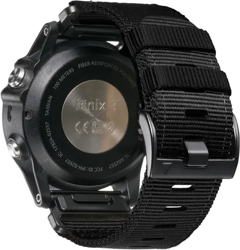 26mm Correa de reloj de nylon compatible con Garmin Fenix 7X/ Fenix 6X/ Fenix 5X/ Tactix Delta, Correas Camouflage Quickfit para Garmin Fenix 3/3