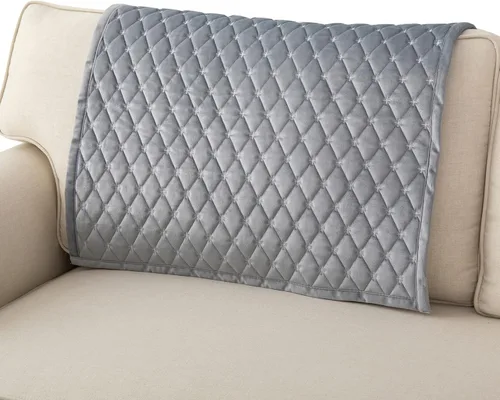 Vista 25 de Eismodra Almohadas para sofá, funda de sofá, fundas de sofá modular para sofá de 3 cojines, fundas de sofá para perros, gatos y mascotas, sofá Azul