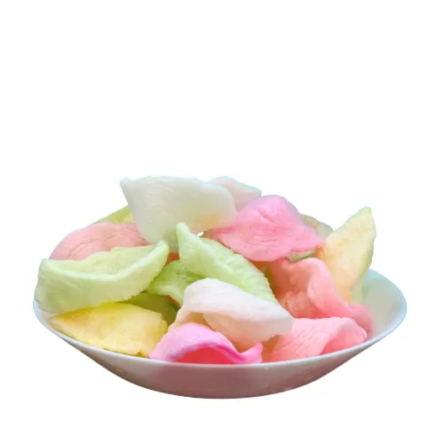 Vista 4 de Chips de gambas (patatas fritas de camarones, galletas de gambas, galletas de camarones, bocadillo de chips de gambas) - Bánh Phồng Tôm • Krupuk