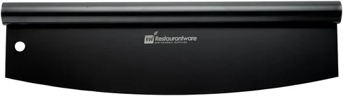 Vista 15 de Restaurantware Met Lux - Cuchillo de pizza de 13.8 x 3.5 pulgadas, 1 hoja de balancín de pizza duradera, mango redondeado lavable en lavavajillas