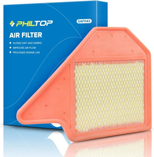 Vista 14 de PHILTOP Filtro de aire de motor CA11450 de repuesto para Nissan Altima L4/2.5L (2013-2018), panel rígido
