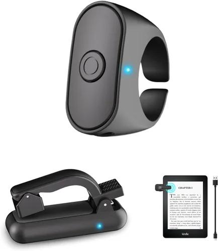 MAIRAN Mando a distancia para Kindle Paperwhite Oasis Kobo, anillo girador de páginas para Kindle, Kindle Page Turner clicker diseñado para Kindle
