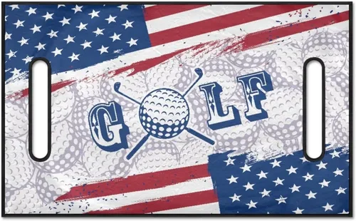 Vista 26 de Fundas de asiento de carrito de golf, protector universal de asiento de coche de golf, cómodo para asientos de 2 personas, club, automóvil, lavable