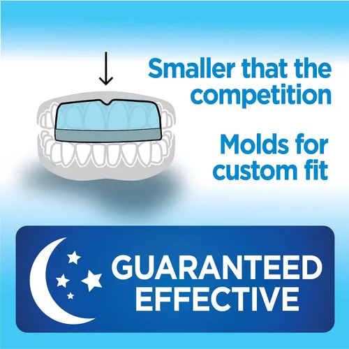 Vista 4 de Dentist's Choice - Protector dental – El mejor aparato oral para apretar el bruxismo – Protector de noche de diente frontal moldeado por la noche