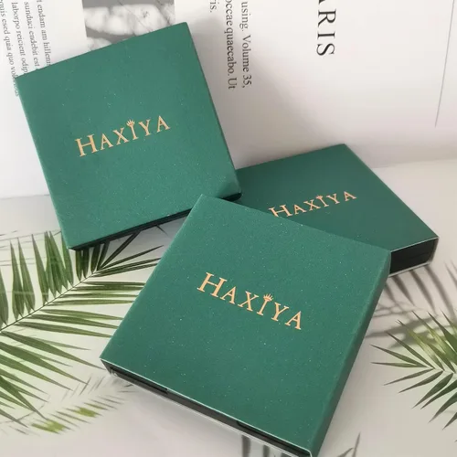 Vista 7 de HAXIYA Collar en capas de oro para mujer, chapado en oro de 14 quilates, collar con dije de esmeralda para adolescentes, juego de collar Dianmond