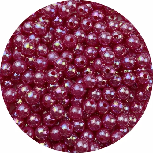 Vista 23 de 1000 cuentas de perlas para manualidades de 0.236 pulgadas, colores AB, cuentas redondas sueltas para collares, pulseras, aretes, fabricación