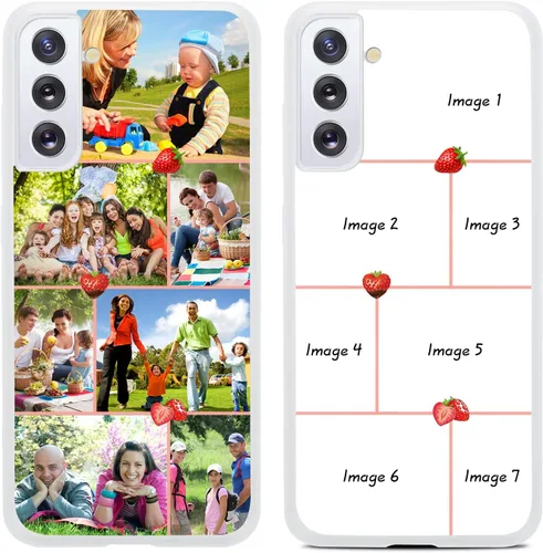 Vista 9 de Funda de goma personalizada para iPhone 14 13 12 11 Pro Max Xr Xs Max 7 8 Plus Samsung Galaxy S23 S22 S21 S20 Ultra Plus FE Note 20 10 A03S A53