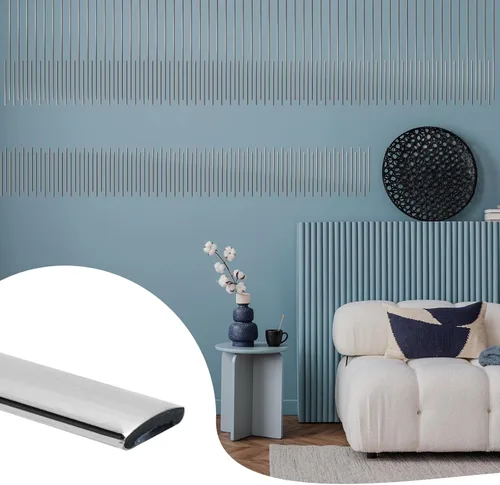 Vista 7 de Moldura de Pared Despegar y Pegar de 9.8 Pies, Moldura Flexible Autoadhesiva Negro Mate para Pared, Bordes, Marcos de Ventana, Azulejos