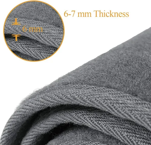 Vista 3 de Funda protectora para salpicadero y tapete para Dodge Ram 1994 1995 1996 1997 (94-97 Gris Oscuro) Y45