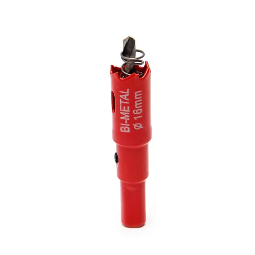Vista 9 de Utoolmart Broca bimetal de 5/8 '' 0.630 in para sierra de agujero, 0.984 in 1 pulgada de profundidad de corte para paneles de yeso de chapa