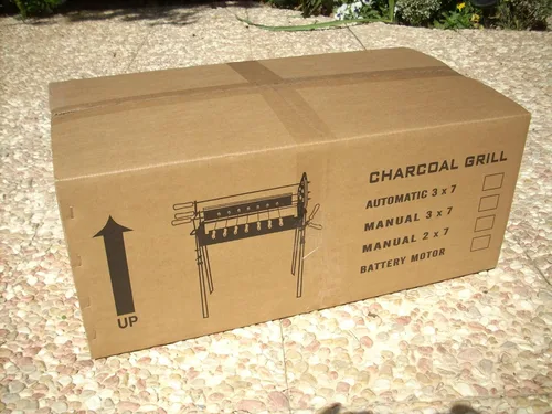 Vista 5 de Asador de barbacoa de carbón griego chipriota pequeño (Foukou)