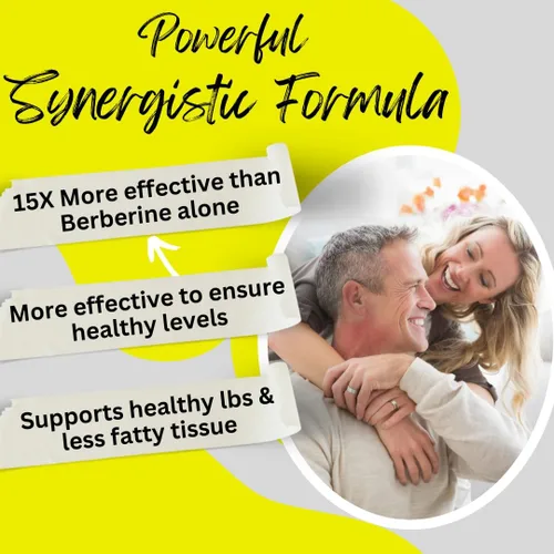 Vista 4 de BioImmune Suplemento de berberina potencia sinérgicamente mejorada, canela de Ceilán para una mayor absorción y efectos sinérgicos para niveles