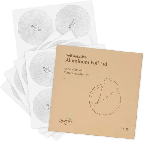 Vista 8 de RECAPS Tapas de aluminio con sellos para reutilizar cápsulas de café Filtro de café reutilizable Filtro recargable Compatible con Nespresso