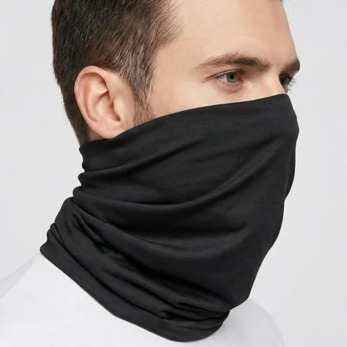Vista 2 de 4 Pack Neck Gaiter Cooling Breathable Face Mask Summer UV Protection Bandana Gator Scarf for Men Women